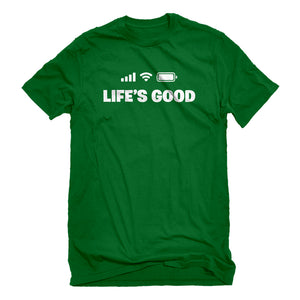 Mens Life's Good Unisex T-shirt