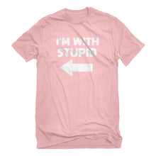 Mens I'm With Stupid Left Unisex T-shirt