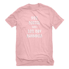 Mens 90% Coffee 10% Dry Shampoo Unisex T-shirt