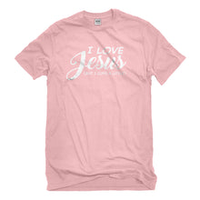 Mens I Love Jesus but I Cuss a Little Unisex T-shirt
