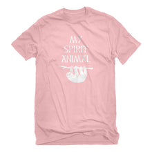Mens Sloth is my Spirit Animal Unisex T-shirt
