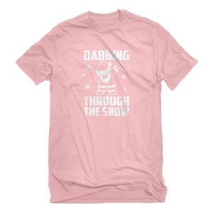 Mens Dabbing through the Snow Unisex T-shirt