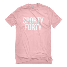 Mens Sporty Forty Unisex T-shirt