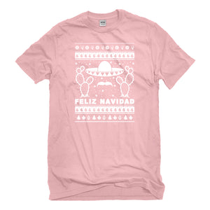 Mens Feliz Navidad Unisex T-shirt