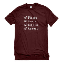 Mens Fiesta Siesta Tequila Repeat Unisex T-shirt