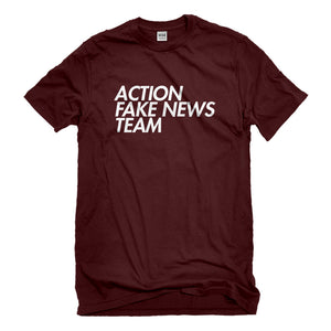 Mens Action Fake News Team Unisex T-shirt