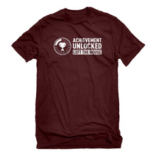 Mens Achievement Unlocked Left The House Unisex T-shirt