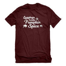 Mens Leggings, Boots, and Pumpkin Spice Unisex T-shirt