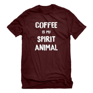 Mens Coffee is my Spirit Animal Unisex T-shirt