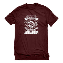 Mens Aquarius Astrology Zodiac Sign Unisex T-shirt