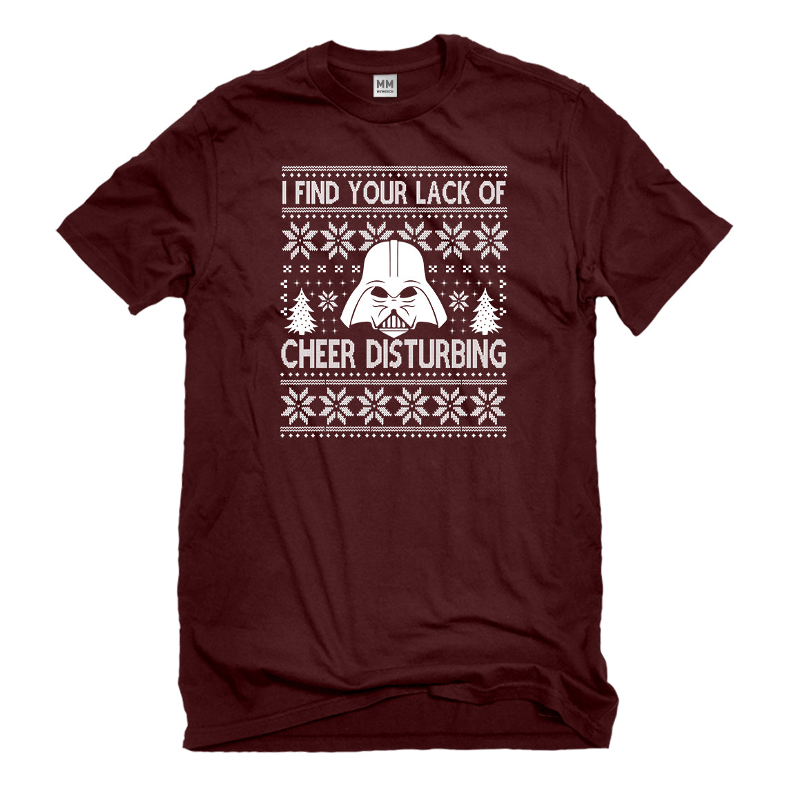 Mens I Find Your Lack of Cheer Disturbing Unisex T-shirt