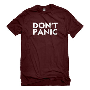 Mens Don't Panic Unisex T-shirt
