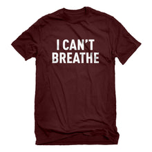Mens I Can't Breathe Unisex T-shirt
