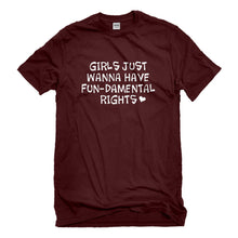 Mens Girls Wanna Have Fundamental Rights Unisex T-shirt