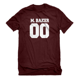 Mens M. BAKER 00 Unisex T-shirt