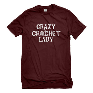 Mens Crazy Crochet Lady Unisex T-shirt