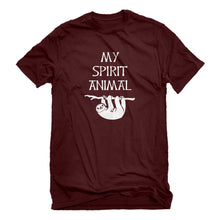 Mens Sloth is my Spirit Animal Unisex T-shirt