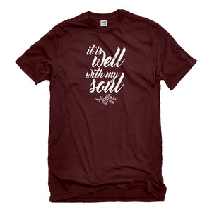 Mens It is Well with My Soul Unisex T-shirt