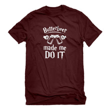 Mens Butterbeer Made Me Do It Unisex T-shirt