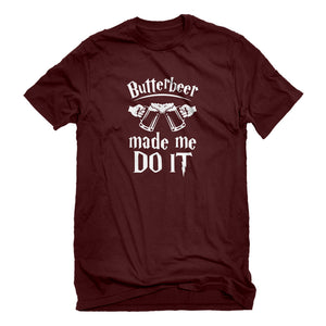 Mens Butterbeer Made Me Do It Unisex T-shirt