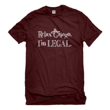 Mens Relax Gringo I'm Legal Sombrero Unisex T-shirt