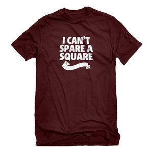 Mens I Can't Spare a Square Unisex T-shirt