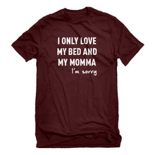 Mens Only Love My Bed Unisex T-shirt