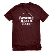 Mens Resting Beach Face Unisex T-shirt