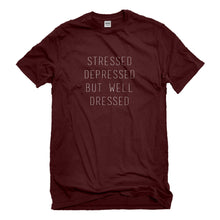 Mens Stressed Depressed Unisex T-shirt