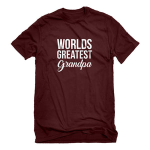 Mens World's Greatest Grandpa Unisex T-shirt