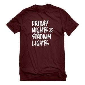 Mens Friday Nights Stadium Lights Unisex T-shirt