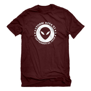 Mens Storming Area 51 Unisex T-shirt