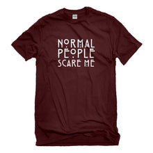 Mens Normal People Scare Me Unisex T-shirt