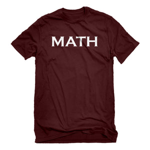 Mens MATH Unisex T-shirt