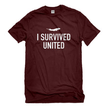 Mens I Survived United Unisex T-shirt