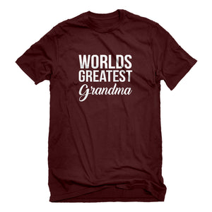 Mens World's Greatest Grandma Unisex T-shirt