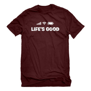 Mens Life's Good Unisex T-shirt