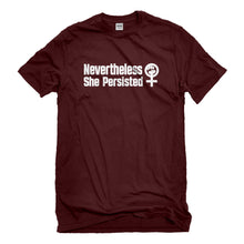 Mens She Persisted Bold Unisex T-shirt