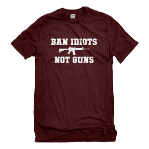 Mens Ban Idiots Not Guns Unisex T-shirt