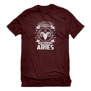 Mens Aries Astrology Zodiac Sign Unisex T-shirt