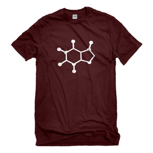 Mens Caffeine Molecule Unisex T-shirt