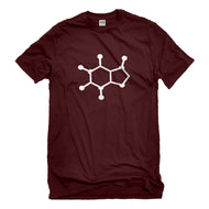 Mens Caffeine Molecule Unisex T-shirt