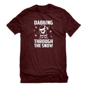 Mens Dabbing through the Snow Unisex T-shirt