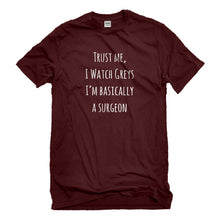 Mens Trust Me, I Watch Greys Unisex T-shirt