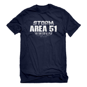 Mens Storm Area 51 They Can't Stop Us All Unisex T-shirt