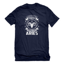 Mens Aries Astrology Zodiac Sign Unisex T-shirt