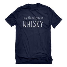 Mens My Blood Type is Whisky Unisex T-shirt