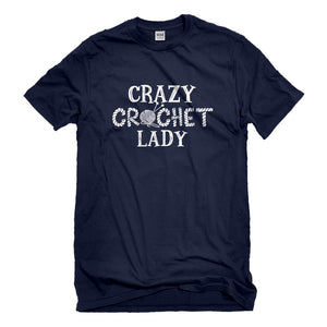 Mens Crazy Crochet Lady Unisex T-shirt