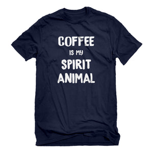 Mens Coffee is my Spirit Animal Unisex T-shirt