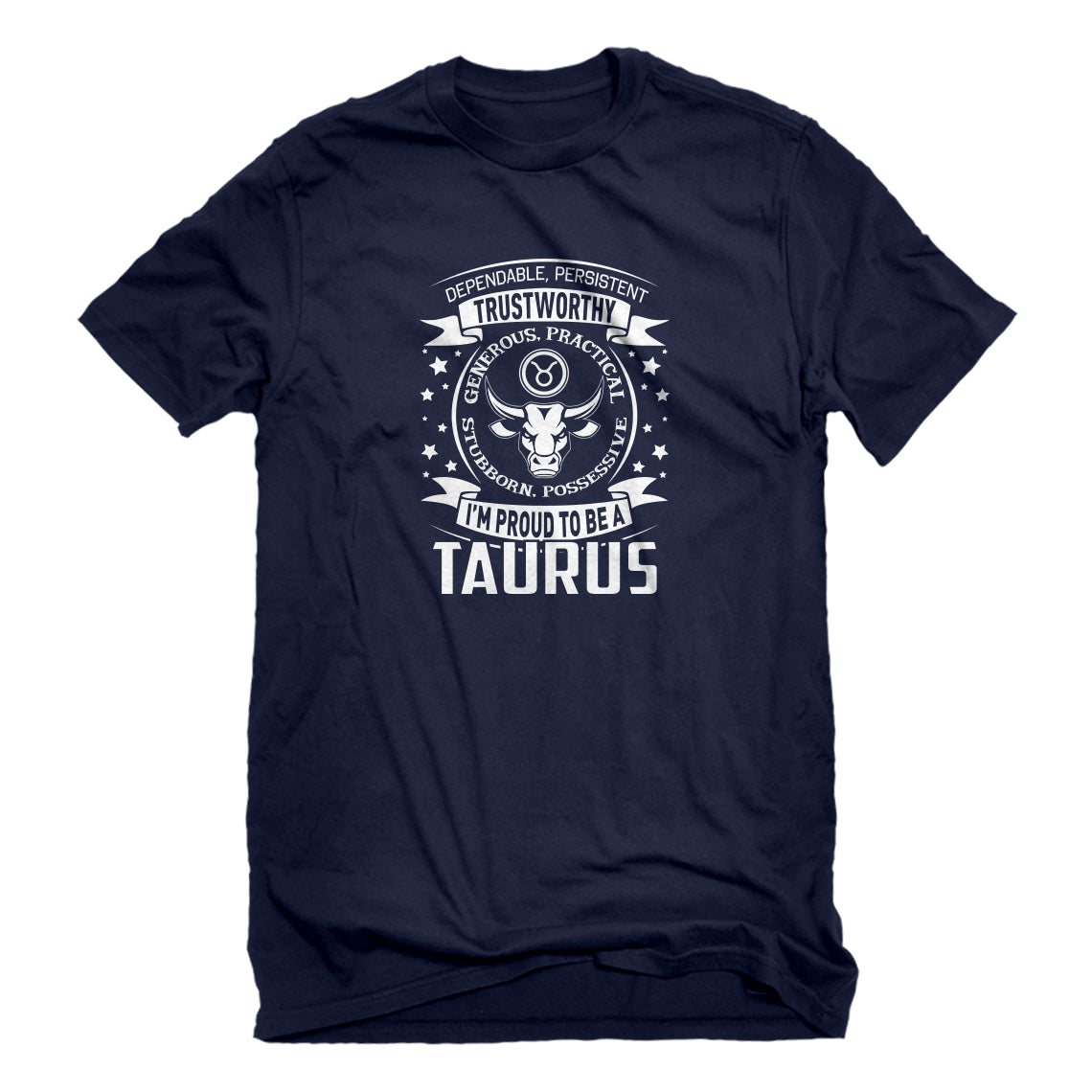 Mens Taurus Astrology Zodiac Sign Unisex T-shirt – Indica